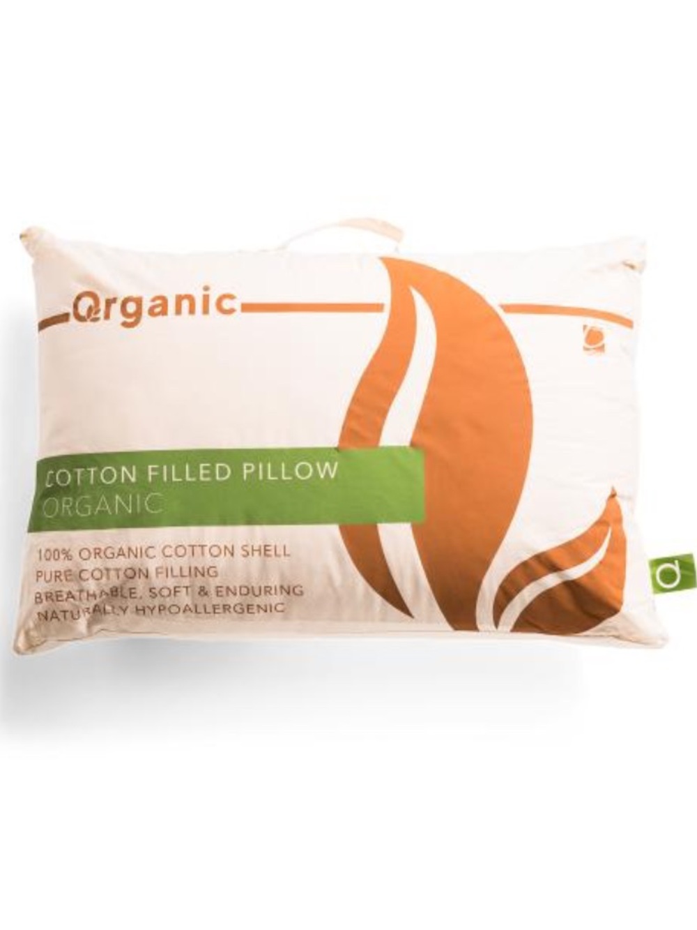 Organic Cotton Filled Pillow - Picture 1 of 1